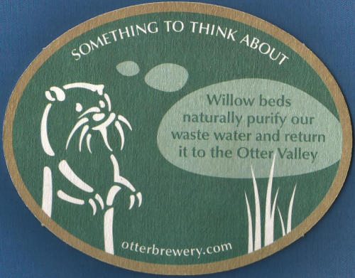 Otter Beer Mat 3 Front