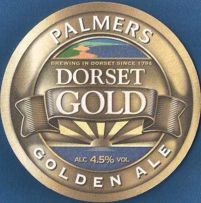 Palmers Dorset Gold Beer Mat 1 Front