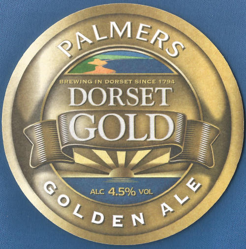 Palmers Dorset Gold Beer Mat