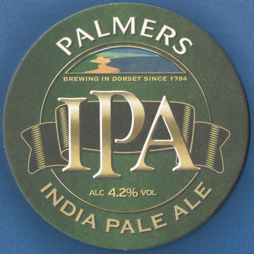 Palmers IPA Beer Mat