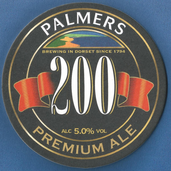 Palmers 200 Beer Mat