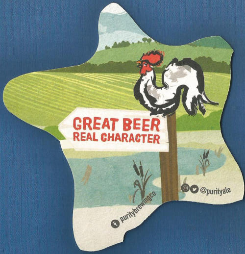 Purity Beer Mat 1 Back