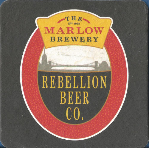 The Marlow Brewery Rebellion Beer Mat