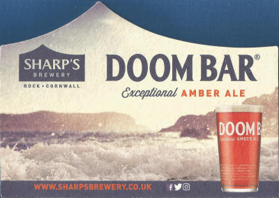 Doom Bar Beer Mat 2 Front