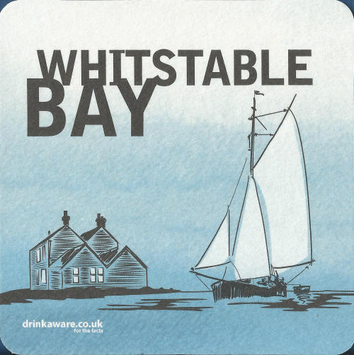 Shepherd Neame Whitstable Bay Beer Mat 5 Front