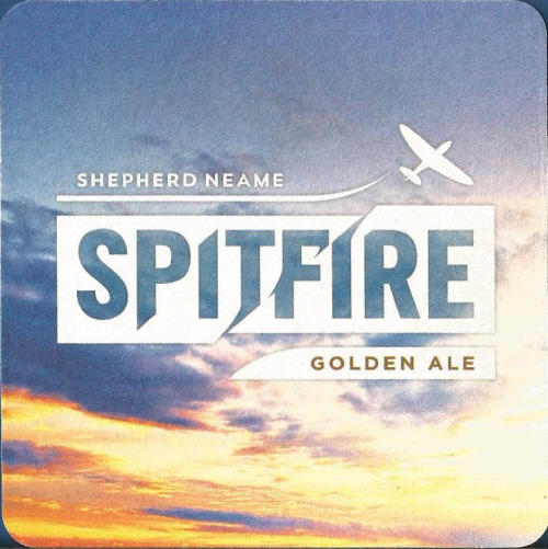 Shepherd Neame Spitfire Beer Mat 6 Front