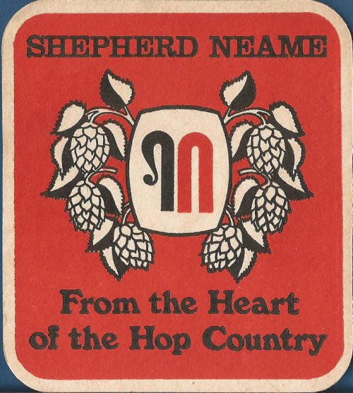 Shepherd Neame Draught Abbey Beer Mat