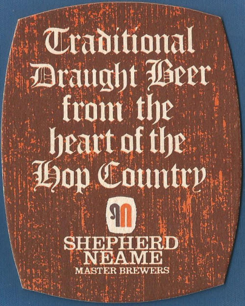 Shepherd Neame Beer Mat 11 Back