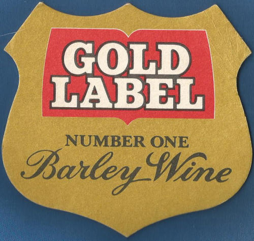 Gold Label Beer Mat 1 Front