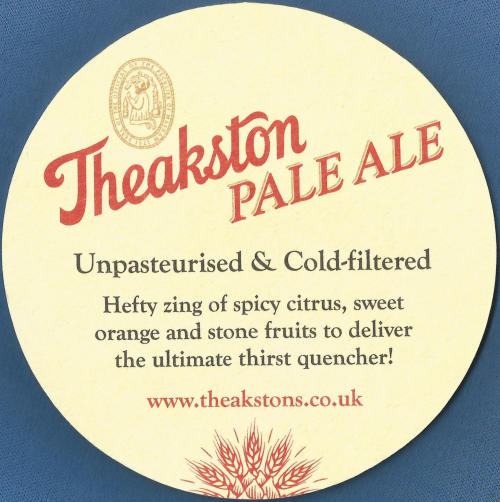 Theakston Beer Mat