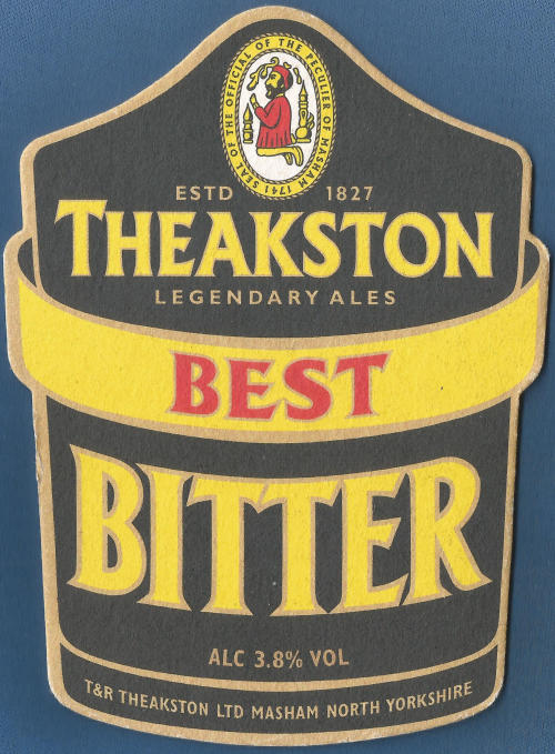 Theakston Beer Mat
