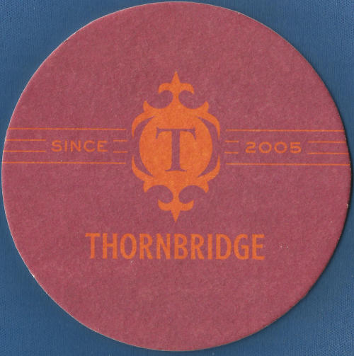 Thornbridge Beer Mat 1 Front