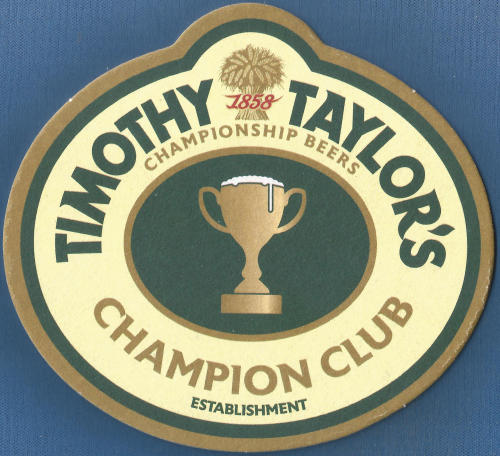 Timothy Taylor Beer Mat