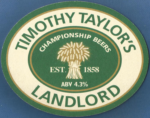 Timothy Taylor Beer Mat