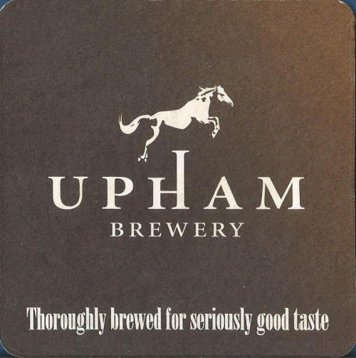 Upham Beer Mat 1 Back