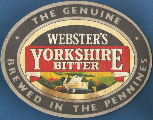 Websters Beer Mat 1 Front