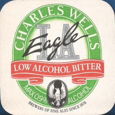 Eagle LA Beer Mat 1 Front