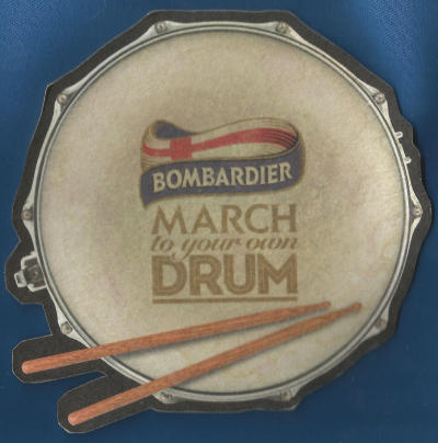 Bombardier Beer Mat