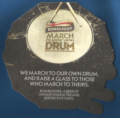 Bombardier Beer Mat