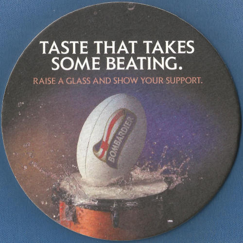 Bombardier Beer Mat