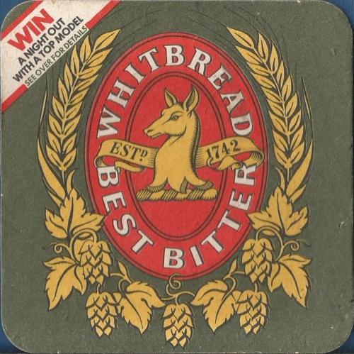 Whitbread Beer Mat 1 Front
