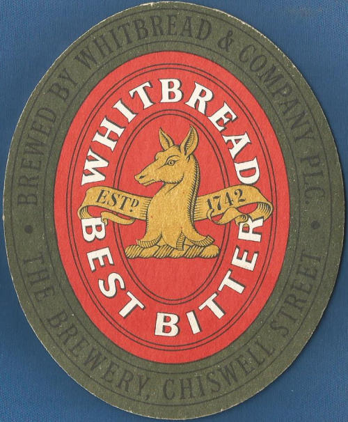 Whitbread Beer Mat 5 Front