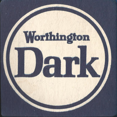 Worthington Dark Beer Mat 1 Front