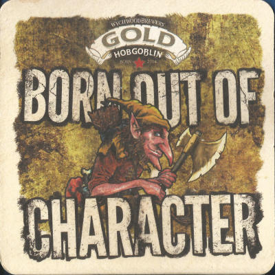 Hobgoblin Gold Beer Mat 2 Front