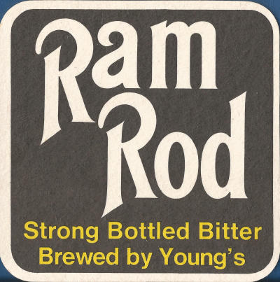 Young's Ram Rod Beer Mat 1 Back