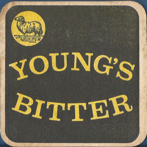 Young's Ram Rod Beer Mat 3 Front