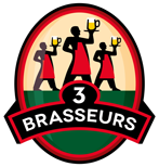 3 Brasseurs Microbrewery Logo