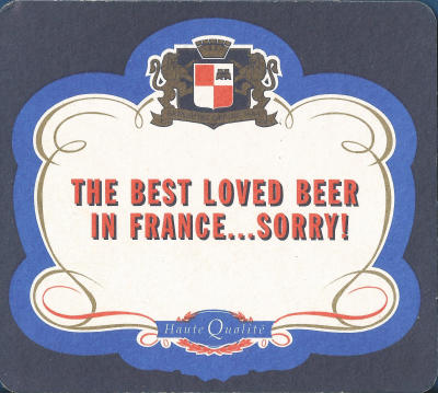 Kronenbourg 1664 Beer Mat 1 Back