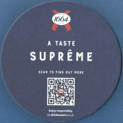 Kronenbourg 1664 Beer Mat