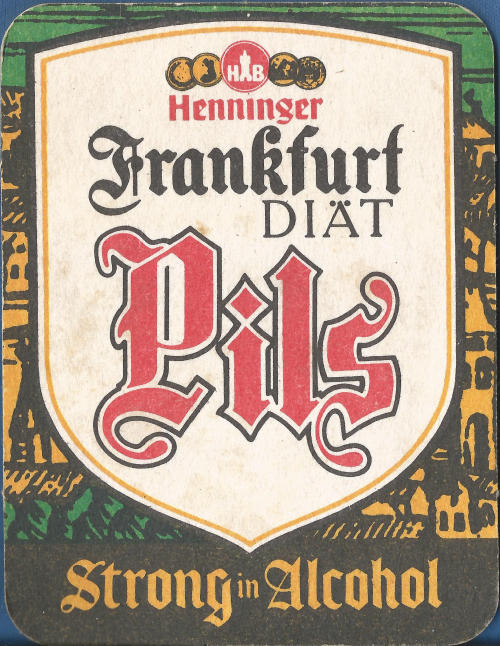 Henninger Beer Mat