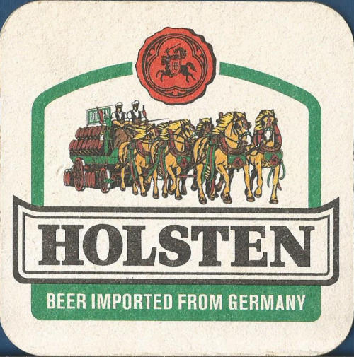 Holsten Beer Mat 2 Back