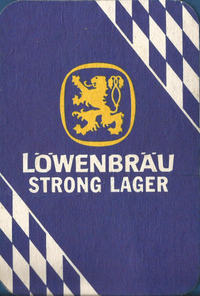Lowenbrau Beer Mat 1 Front