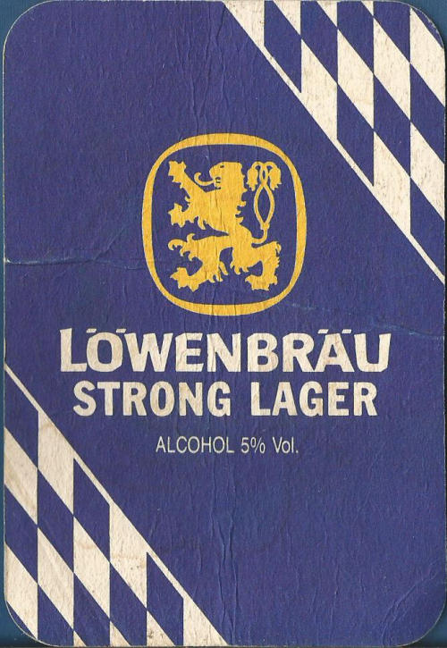 Lowenbrau Beer Mat 2 Front
