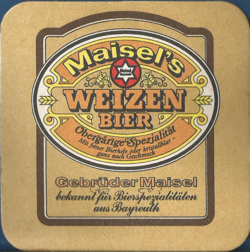 Maisels Beer Mat 1 Front