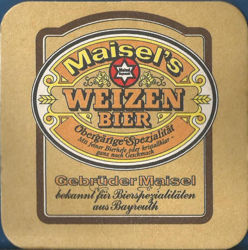 Maisels Beer Mat 1 Front