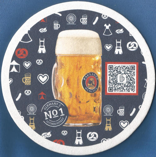 Paulaner Beer Mat