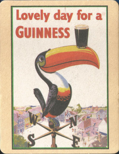 Guinness Beer Mat 3 Back