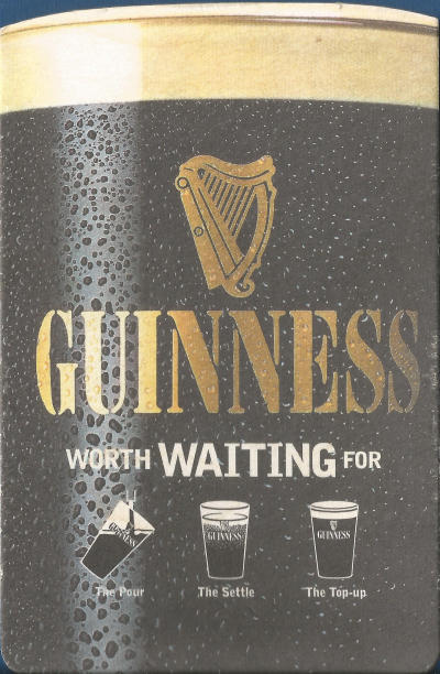 Guinness Beer Mat 6 Front