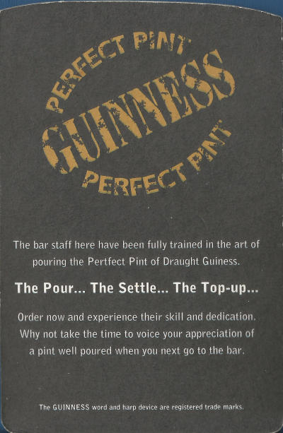 Guinness Beer Mat