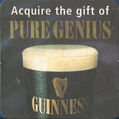 Guinness Beer Mat 7 Front