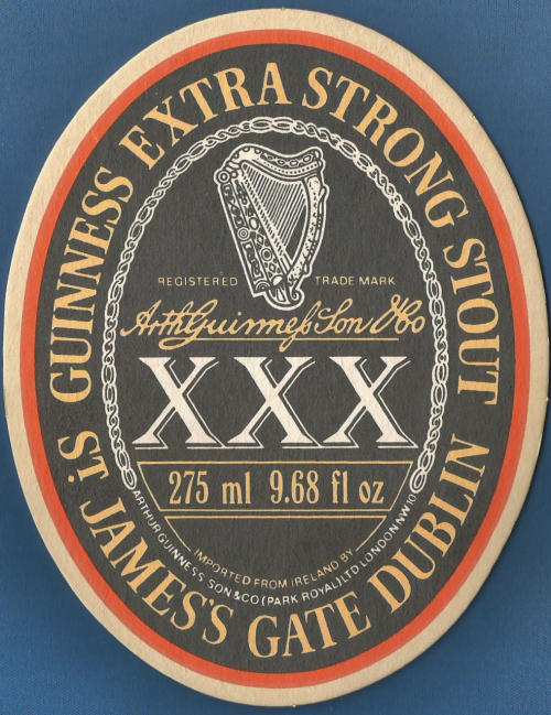 Guinness Beer Mat 16 Front