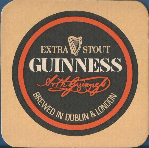 Guinness Beer Mat 19 Front