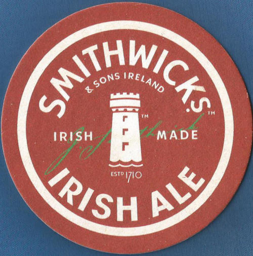 Smithwicks Beer Mat 1 Front