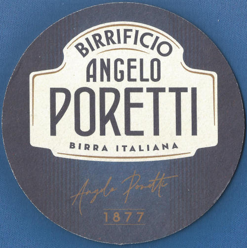 Poretti Beer Mat