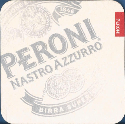 Peroni Beer Mat