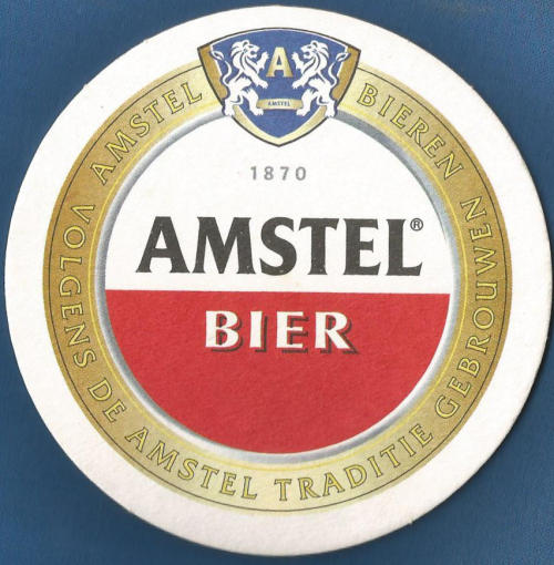 Amstel Beer Mat 2 Front